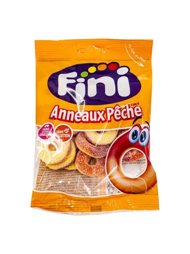 Fini anneaux peche мармелад 90гр